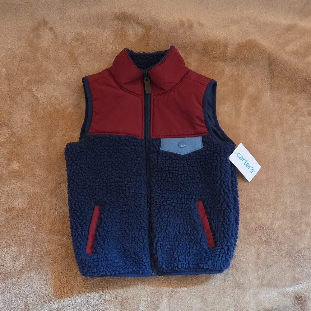 Carter's Fleece Vest - 3t
